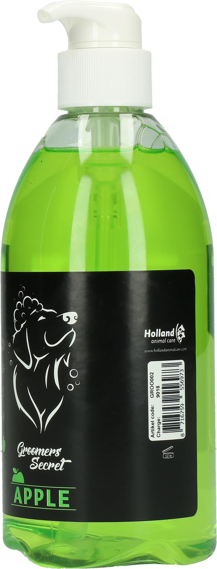 Apple scented shampoo with strong cleansing action, cat shampoo, grooming