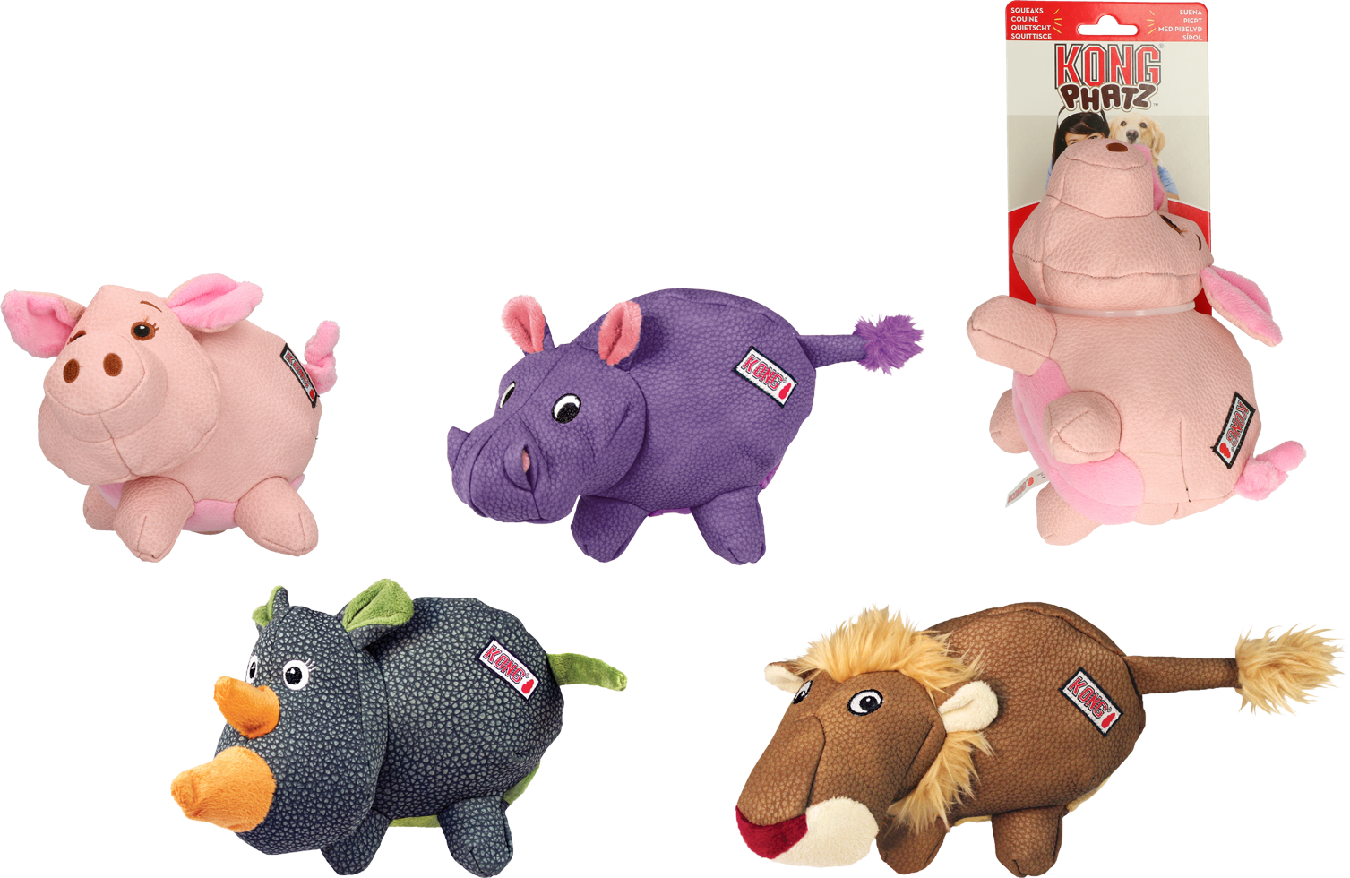 Piggy beeper dog toy small