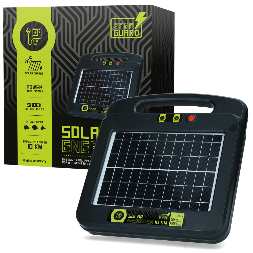 Solar panel for 10Km electricity pasture