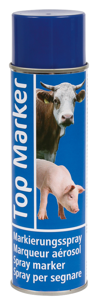 Marking spray for cattle blue colour stable livestock animal marking spray