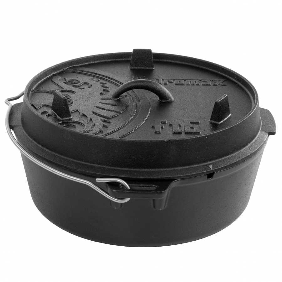 Ft6 Cast iron pot with flat bottom 5,5 l