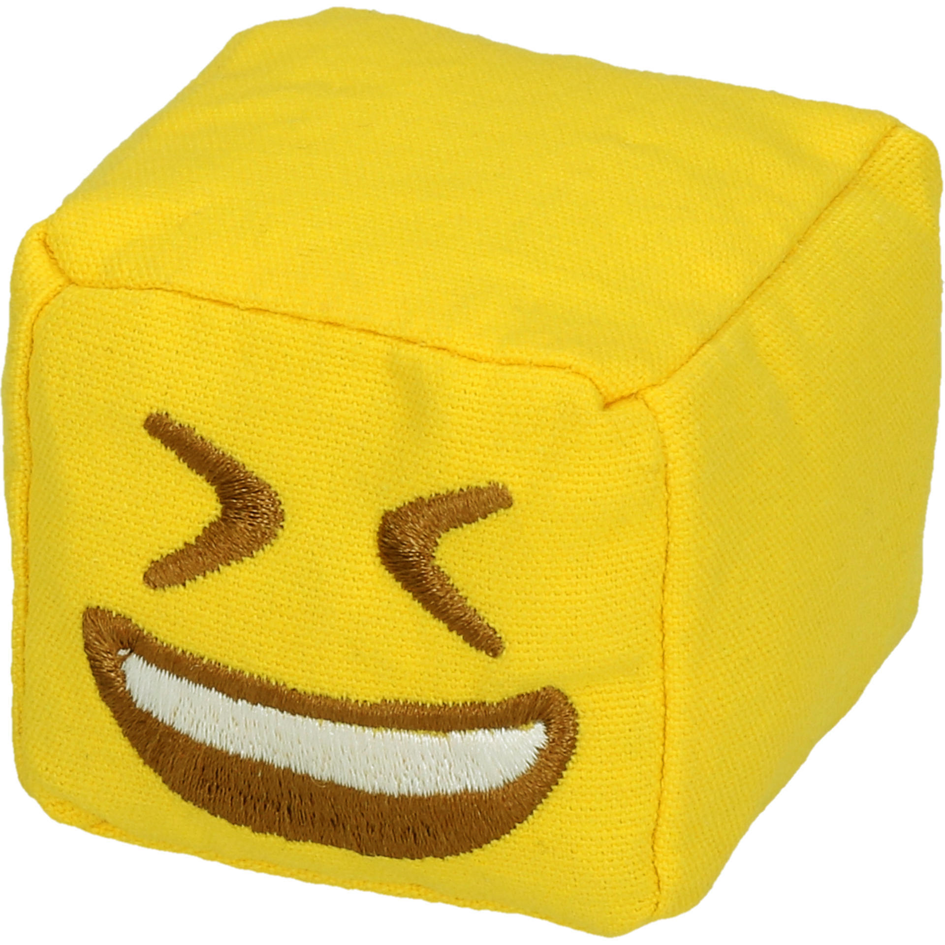 Emoji Cat Cube Laughy with cat root plush cat toy