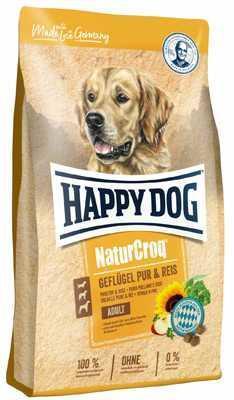 NATUR-CROQ GEFLÜGEL and RICE Poultry rice 1 kg dry dog food dog food