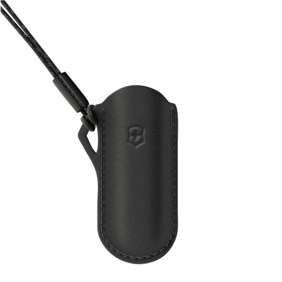 4.0670.3 leather neck case, black