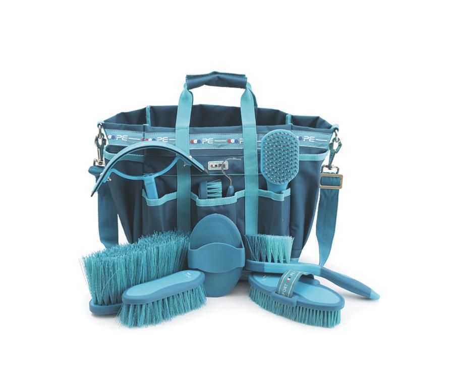 Deluxe Soft-Touch Horse Grooming Kit Set