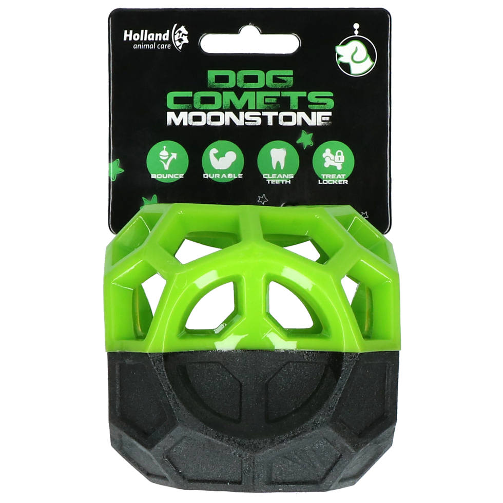 Moonstone green dice reward wall fillable dog toy