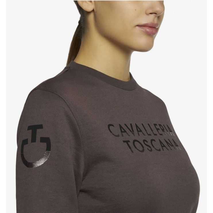 Women  rider sweatshirt  Bonded Piquè