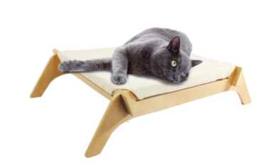Classic Comfort raised cat bed