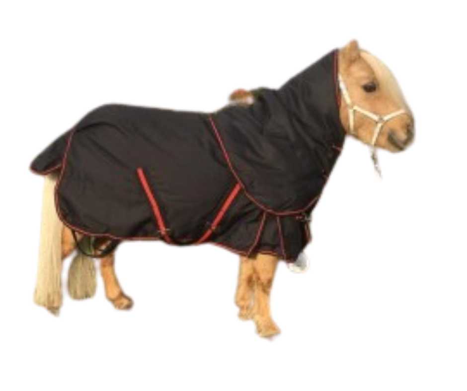 Harry and Hector winter horse rug with neckline