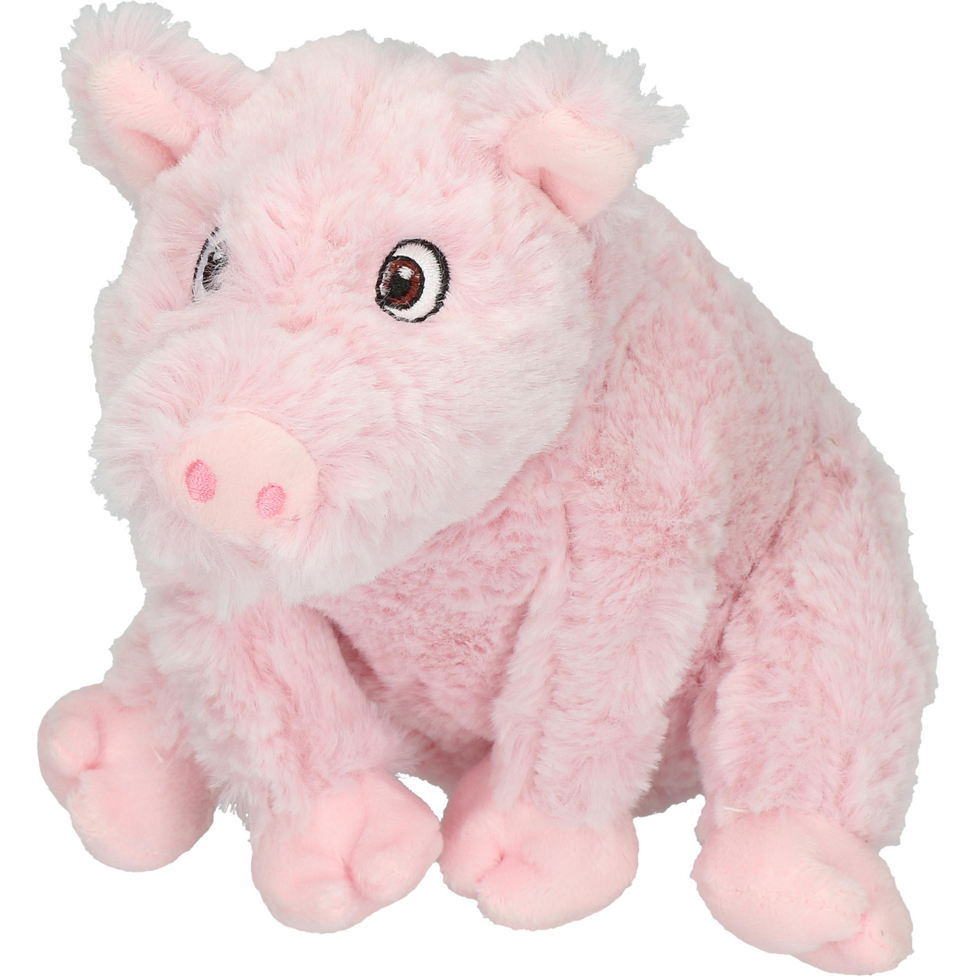 Comfort kiddos pig small plush dog toy