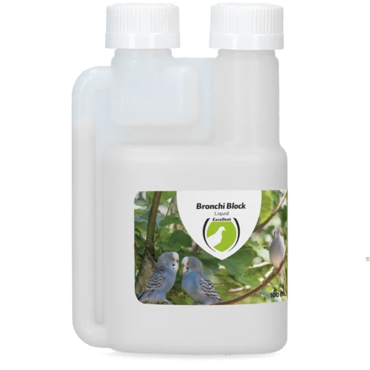 Bronchi liquid for caged birds