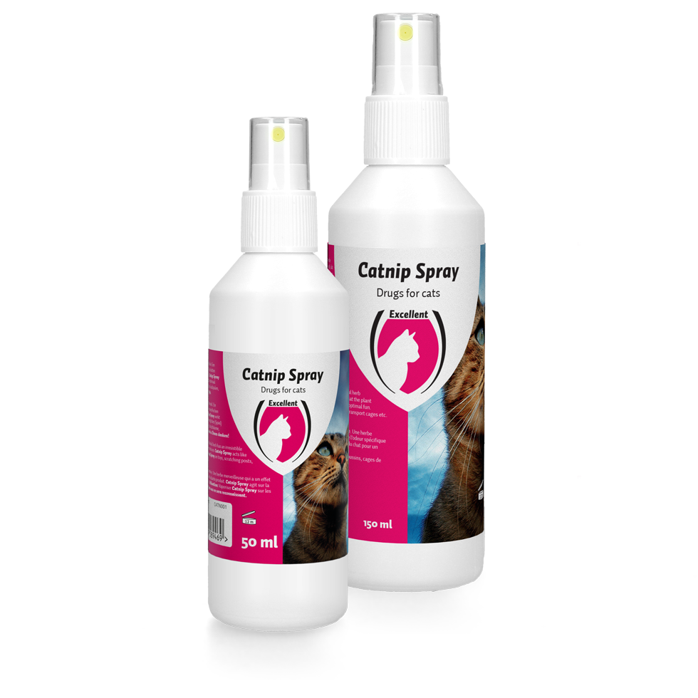 Catnip spray, cat health, stress management