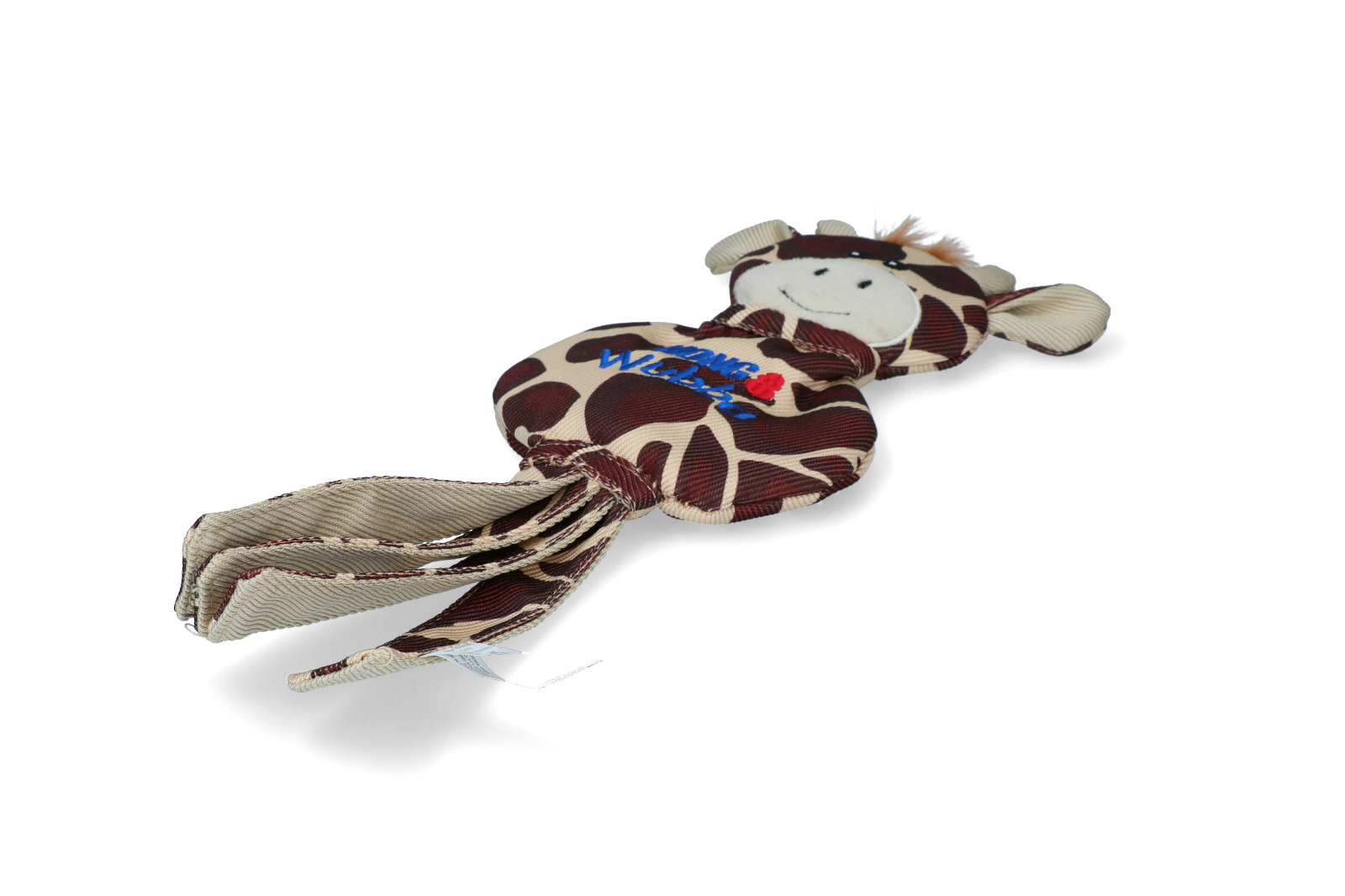Wubba giraffe in strong material L EU dog toy