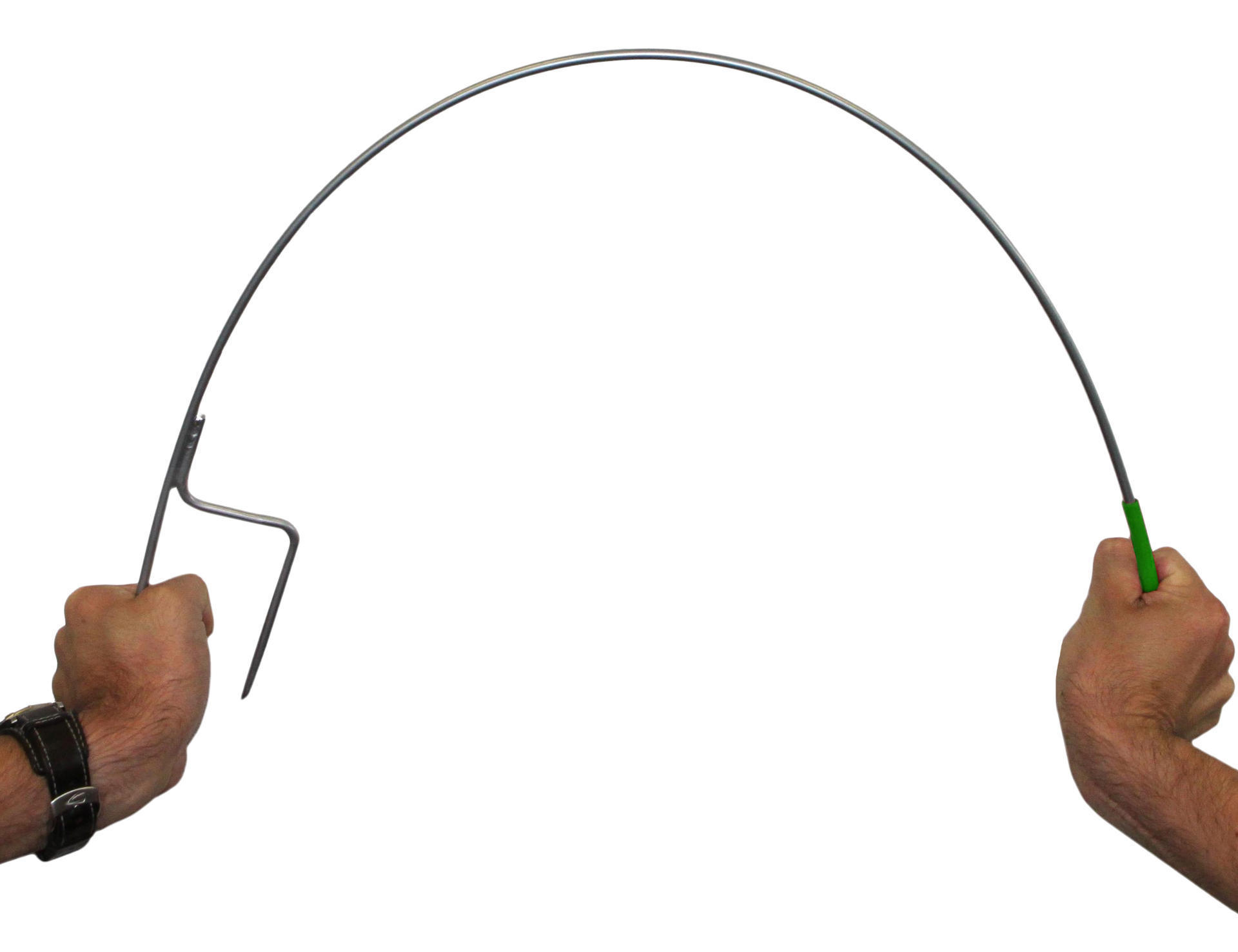 Pigtail pole round 110cm steel pole