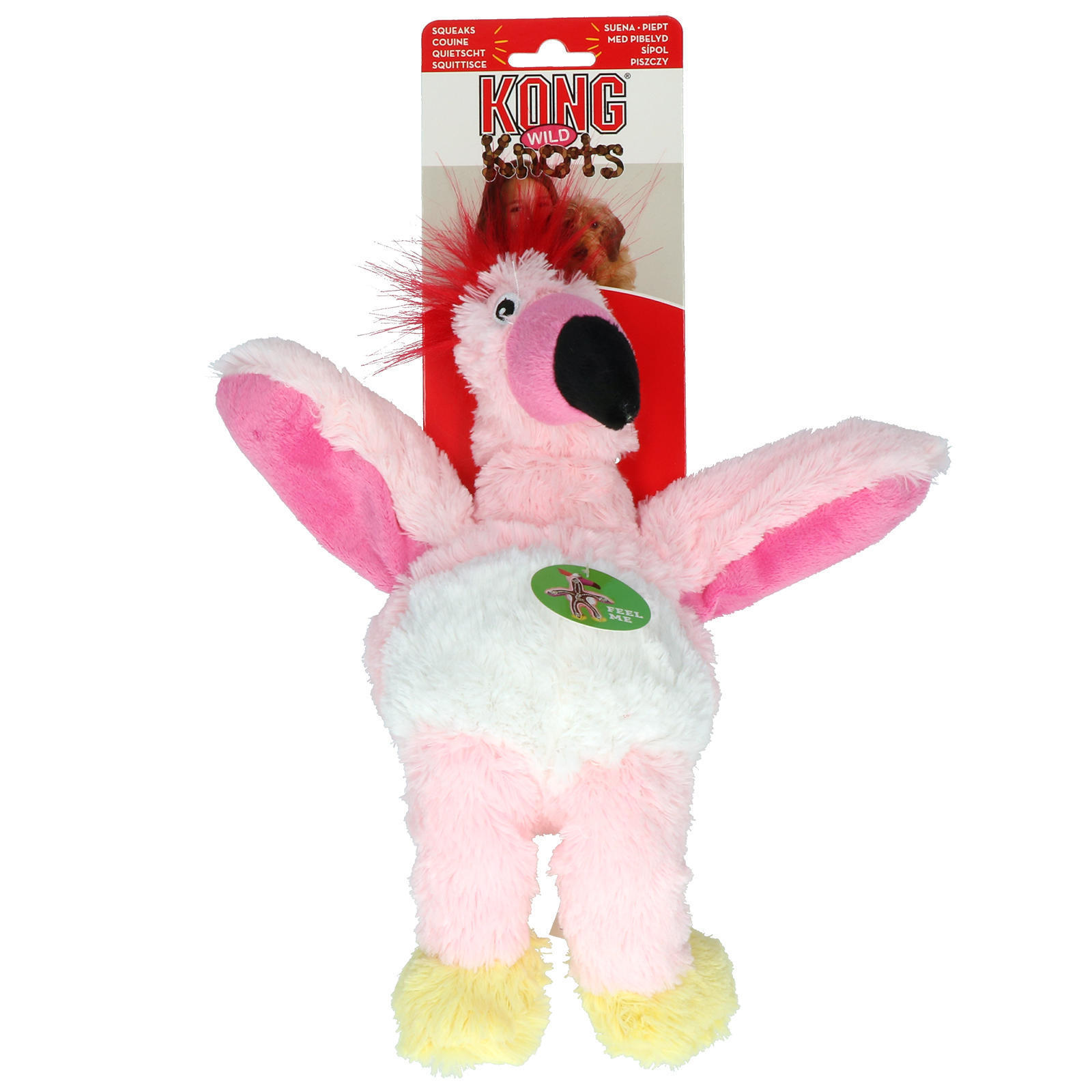 Bird material inside rope contains assorted M L dog toy