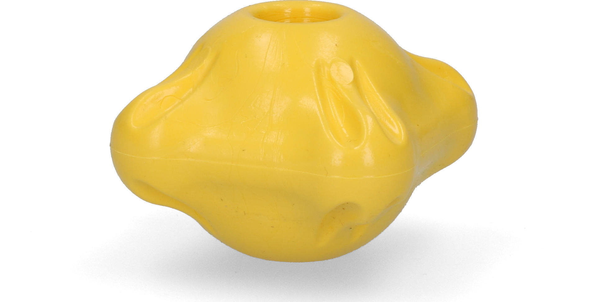 Flex-n-Chew square chew toy yellow small dog toy