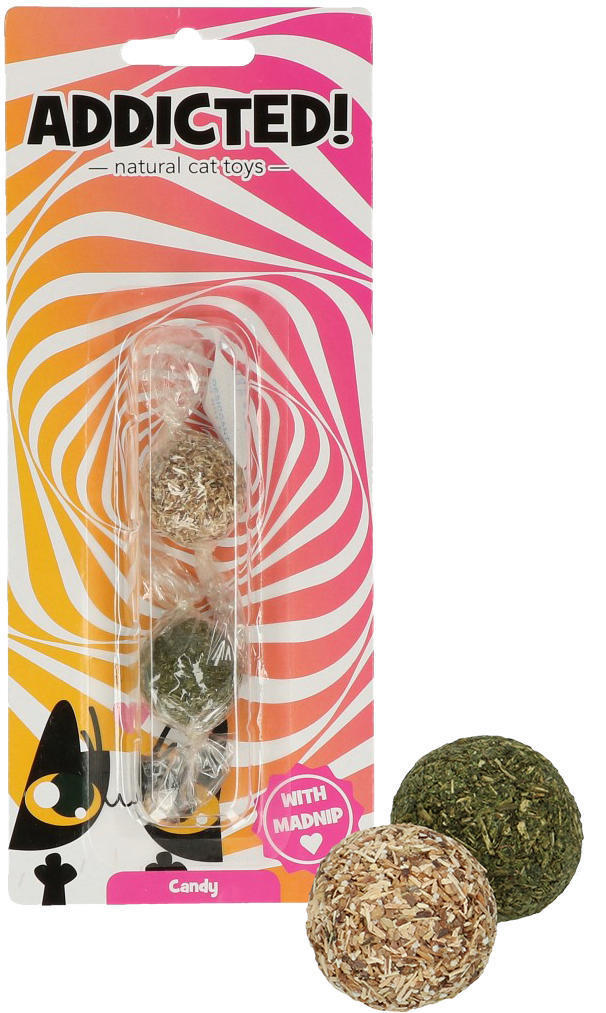Candy 2 cat toy balls