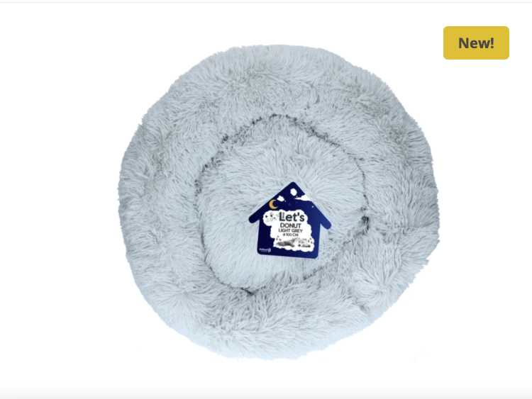Plush dog bed 100cm