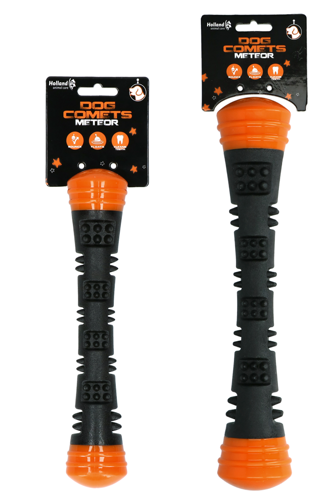 Meteor drumstick orange S dog toy
