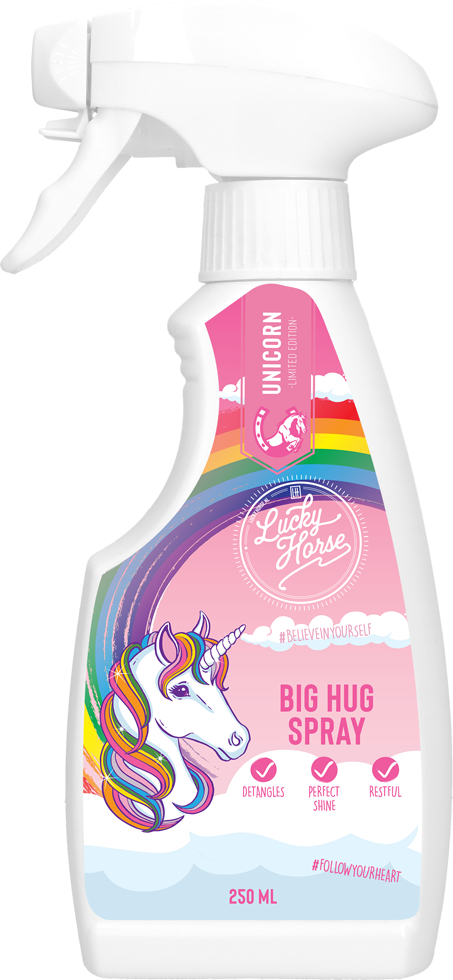 Relaxing spray for horse