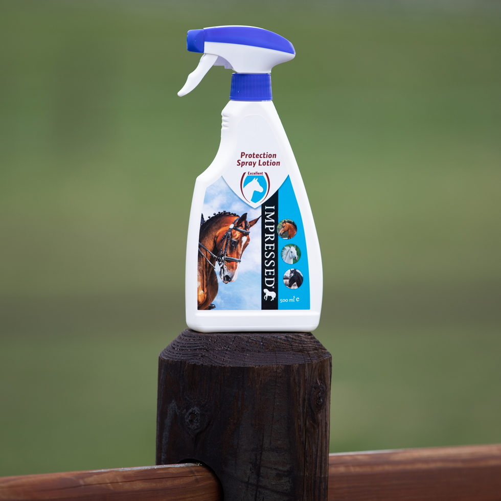 Horse care, protective spray