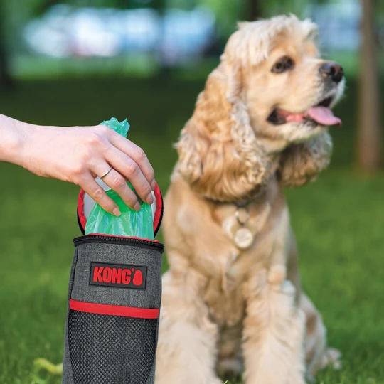 Poop bag storage for dogs