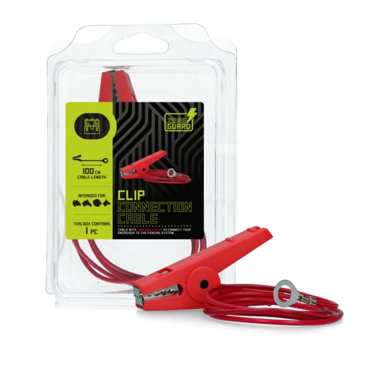 Electric shepherd connection cable 100 cm for livestock