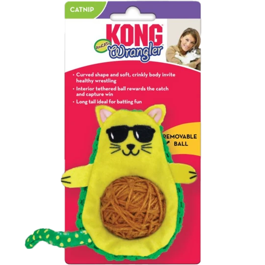Wrangler Avocado shape cat toy