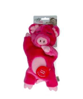 Cat sleeping snoring plush pig toy