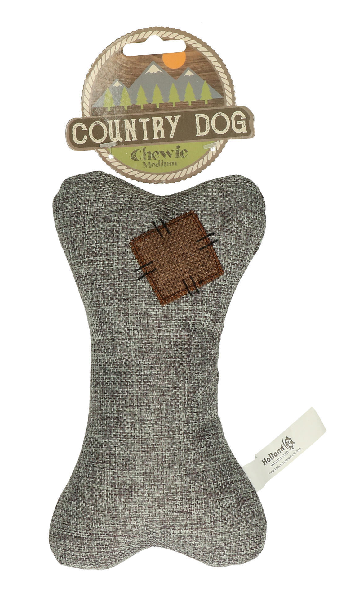 Whistling bone medium dog toy