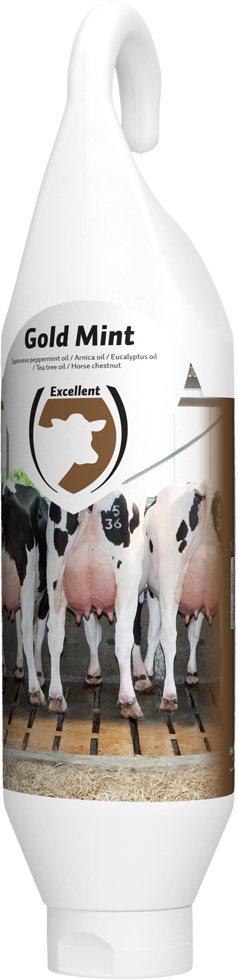 Feeding oil for stationary cattle udder care