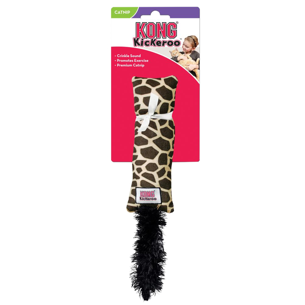 Cat Kickeroo pattern 1 plush cat toy