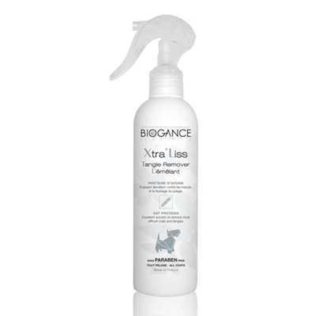 Tangler spray for dog
