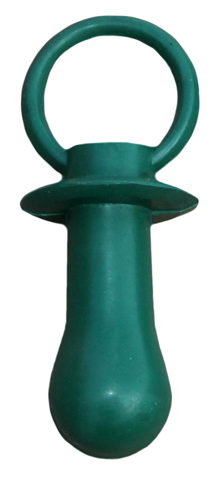 Tooth brushing toy for puppies