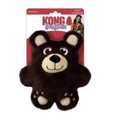 Plush bear dog toy Md