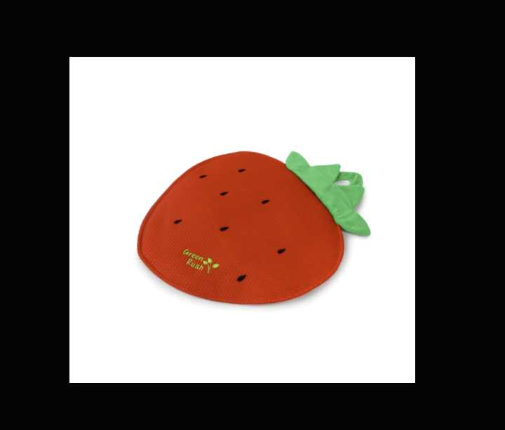 Green Rush pineapple play mat for cats