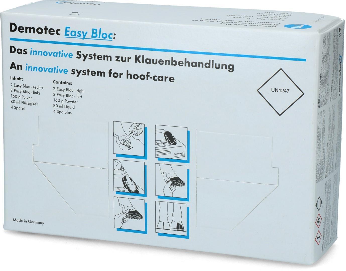 Easy Bloc, 4 hoof care pack, cattle, hoof care