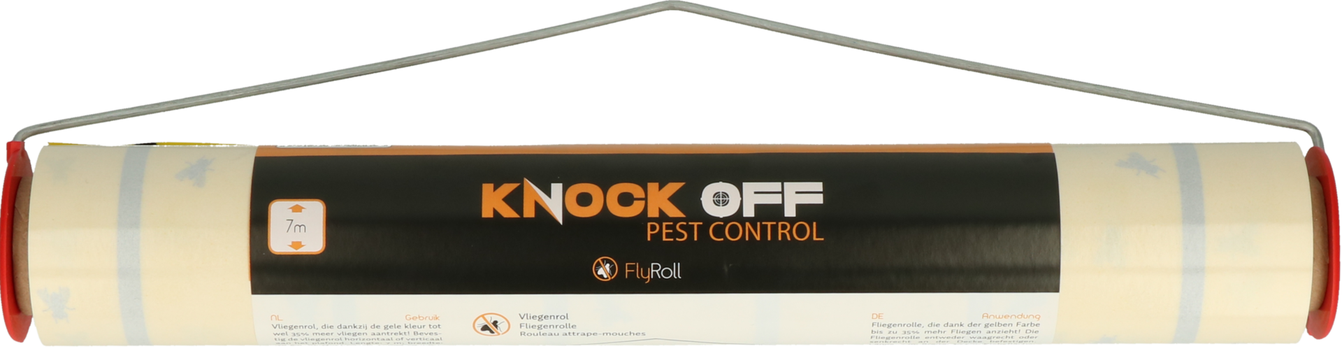 fly control adhesive tape yellow 7 M for livestock stable pest control adhesive traps