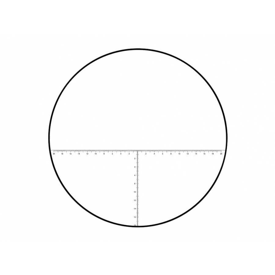 MRAD rangefinder lens