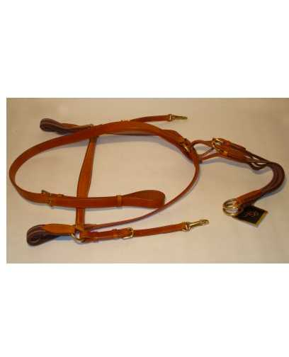 Evy breastplate with martingale