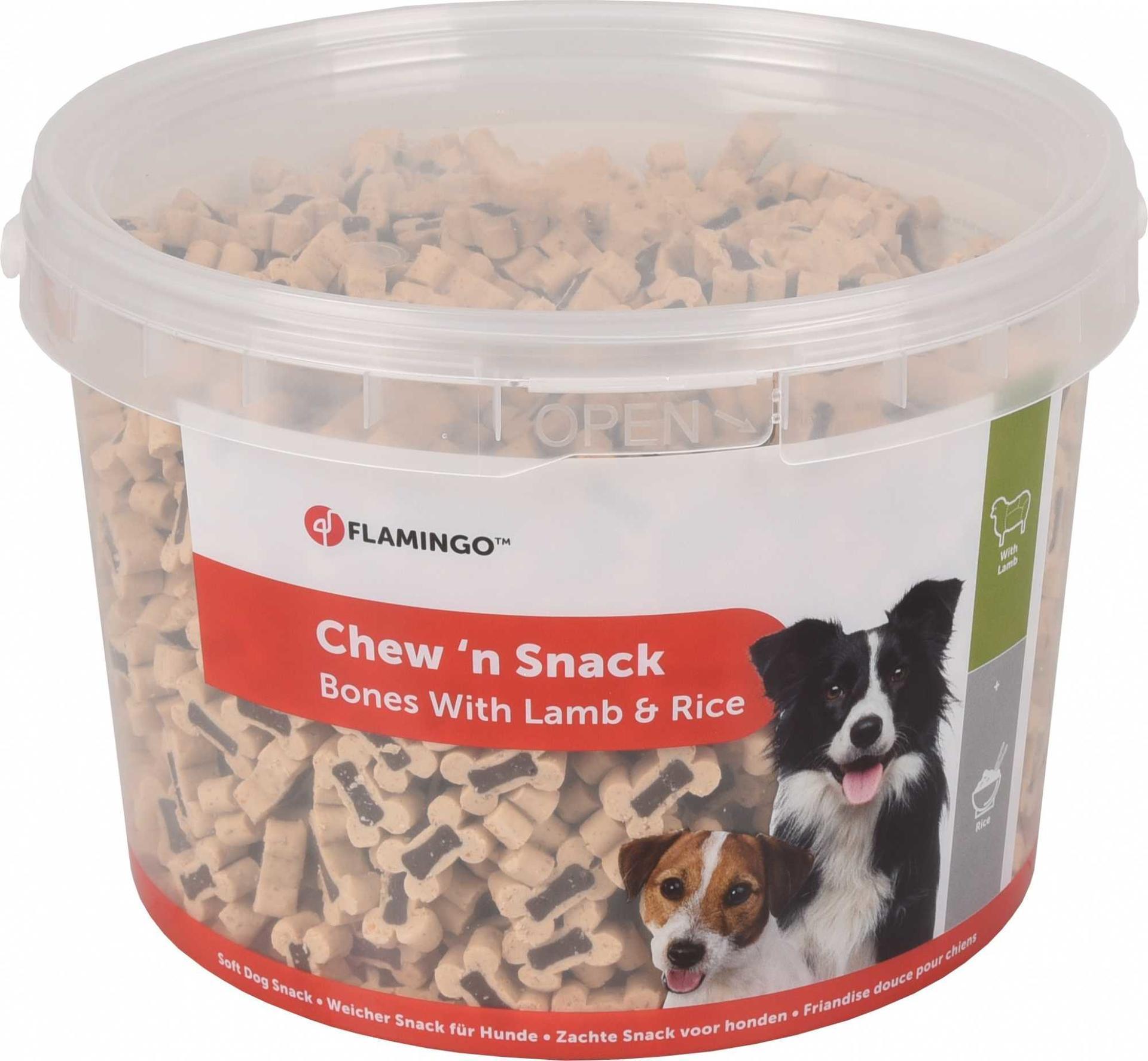 Dog snack bone lamb and rice 1.8kg