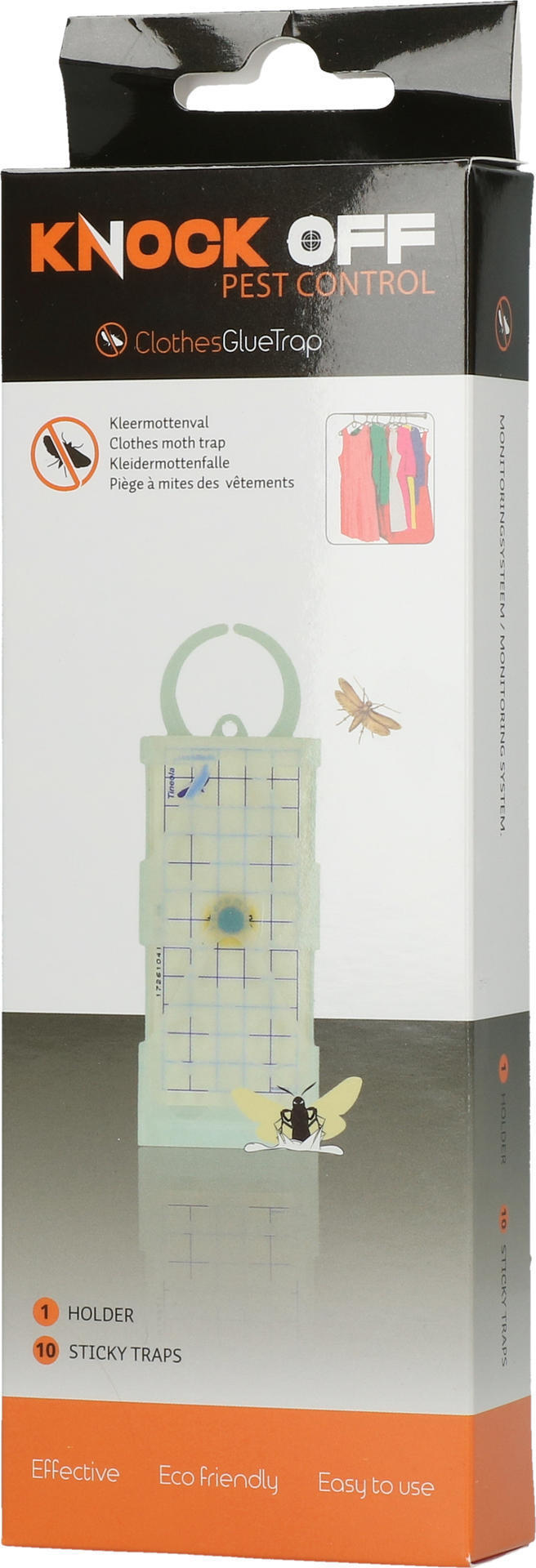 Delta moth trap for barn livestock pest control glue traps