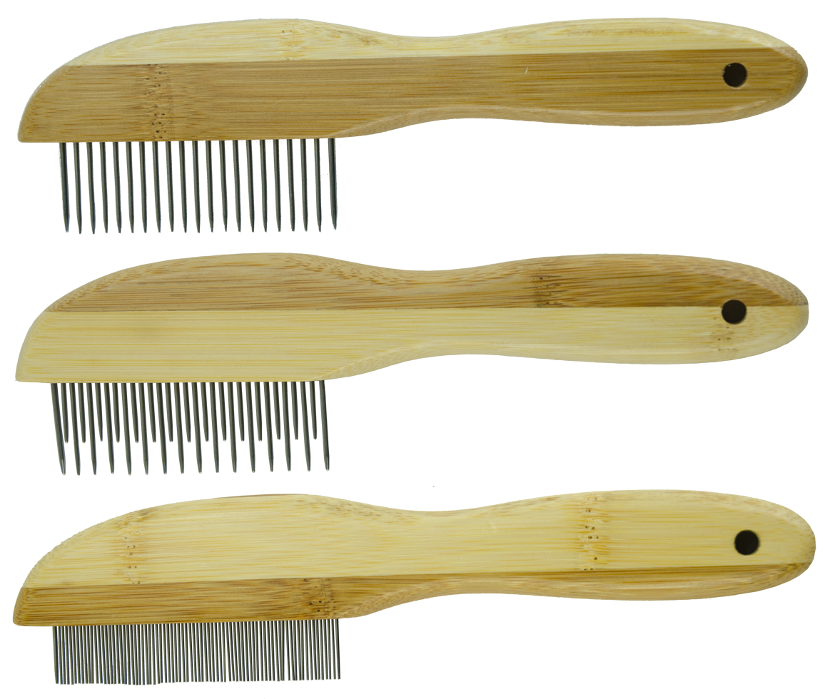 Wooden handle bolt comb (21tooth)