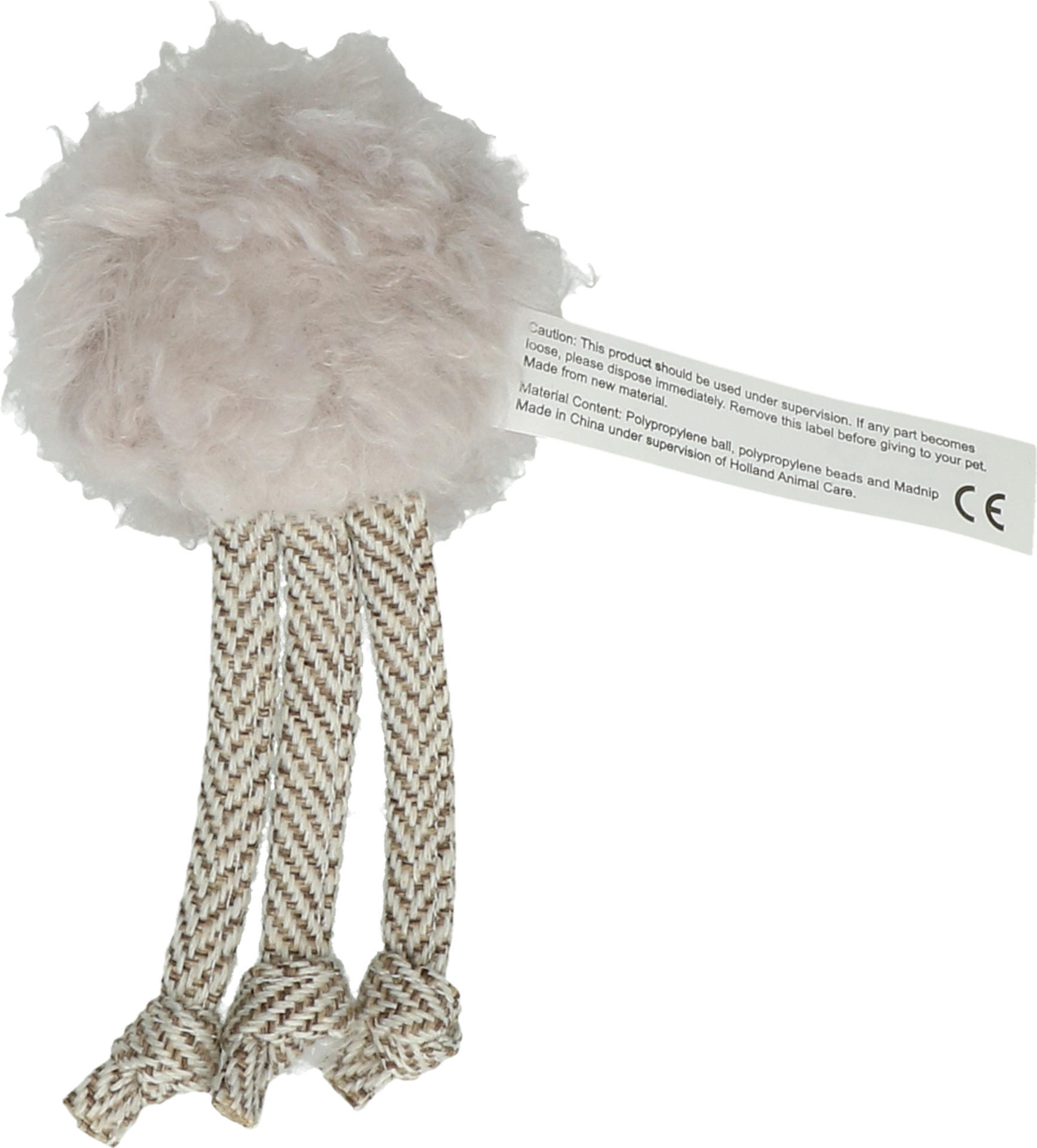 Wool luxury octopus grey cat toy