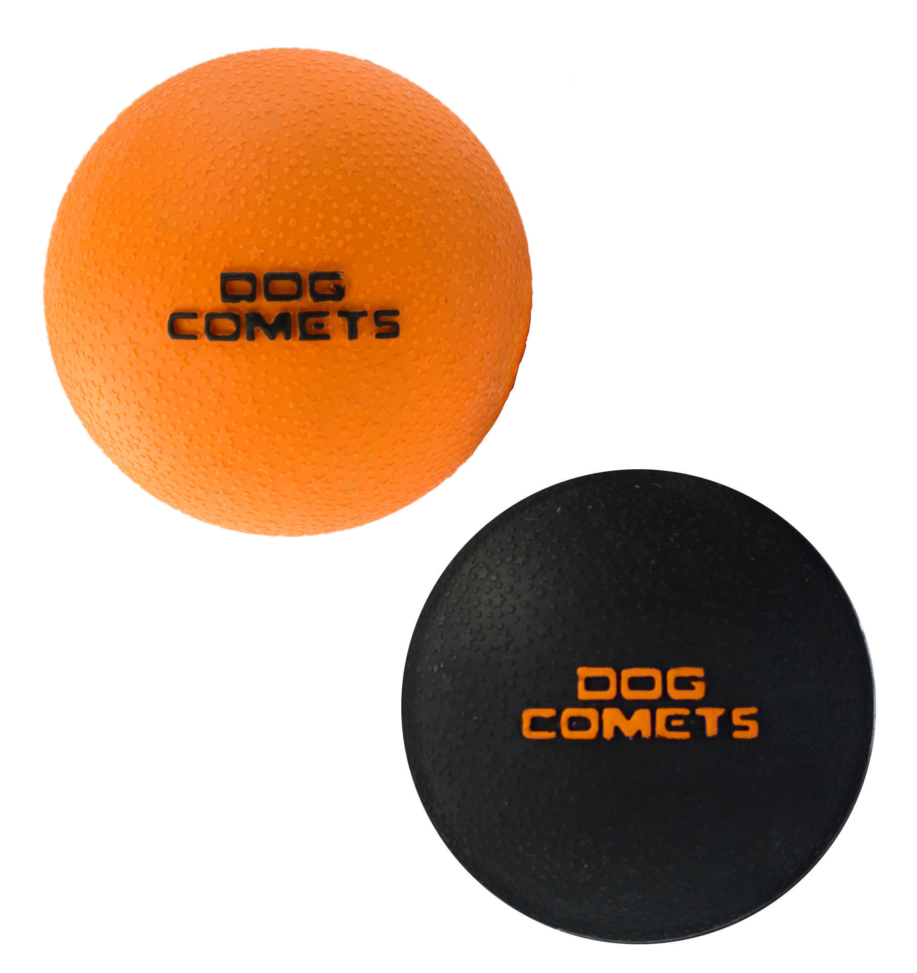 Stardust dog ball M orange