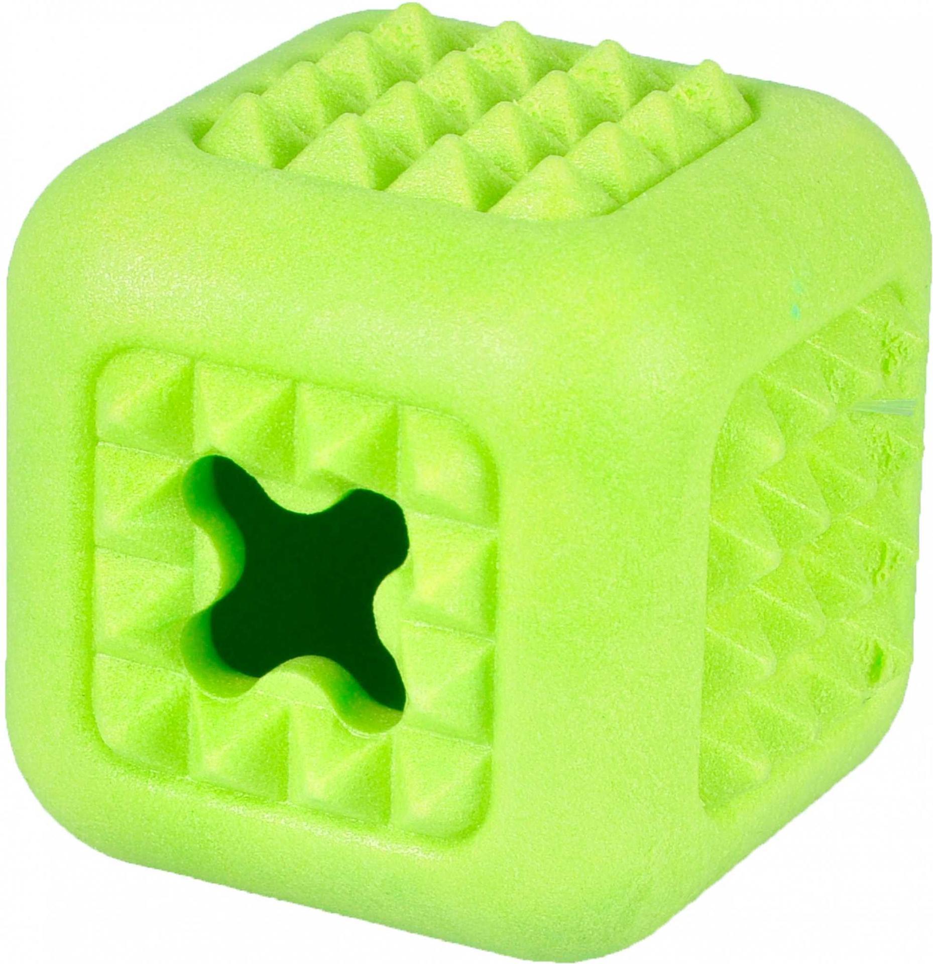 dog toy made of foam foam cubes mint 7 cm