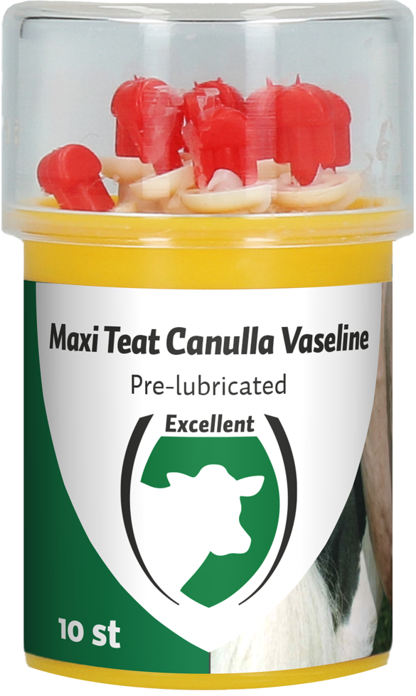 Maxi udder needle in vaseline, cattle, udder care, wound care