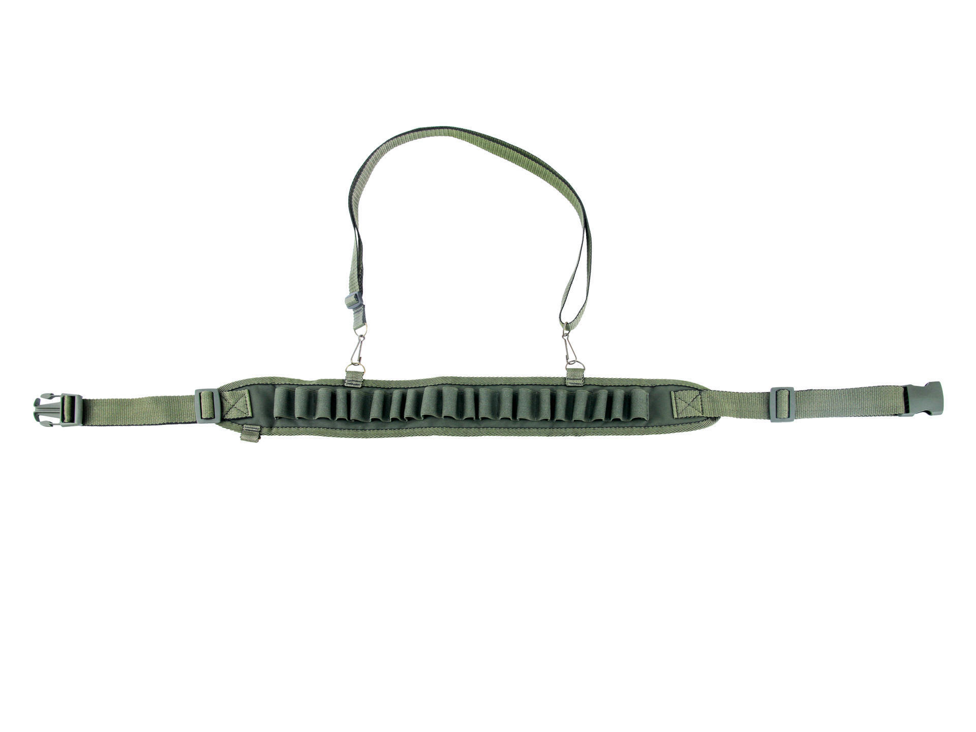 Hunting belt with 12 holders