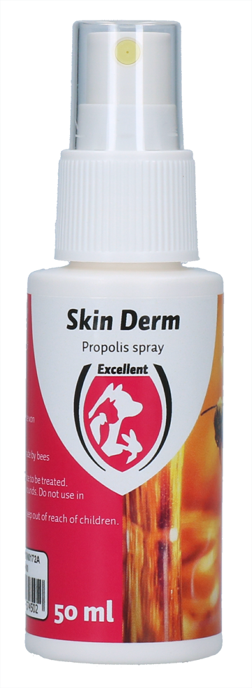 Skin Derm propolis spray, cat shampoo, grooming