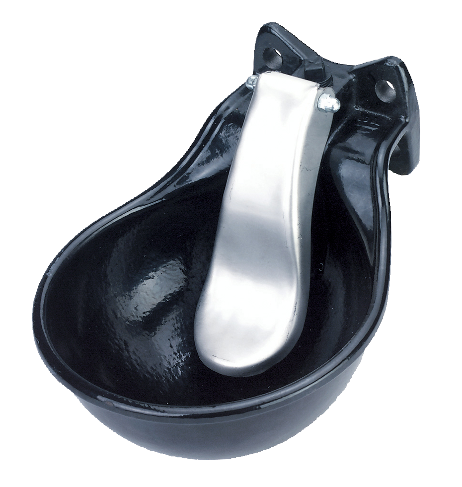 watering bowl metal spoon stable livestock feeding feeding watering technology watering bowls